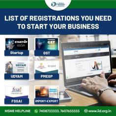 To establish a business several permissions are mandatory, and with licenses and registrations, one is officially registered and permitted to run his/her business. And in case you don’t know which licenses are required to start your business, we will inform you of everything.
For more details, visit- http://iid.org.in/services
#BusinessLicenses #BusinessRegistration #StartupsRegistration #MSME #MSMEHelpline
