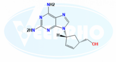 Abacavir EP Impurity C
Catalogue No. - VL760006
CAS No. - 124752-25-6
Molecular Formula - C11H14N6O
Molecular Weight - 246.27
IUPAC Name - (1S,4R)-4-(2,6-Diamino-9H-purin-9-yl)ethanol
Synonyms - Abacavir USP Related Compound A / Descyclopropyl Abacavir