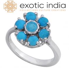 Superfine Sterling Silver Ring with Floral Turquoise Stone

Bursting with vibrant and vogue prospects, this floral turquoise stone ring is simply fetching. The floral grace of the ring is optimizing embodied with the precious gemstone. Turquoise is a healing stone that purifies the negative energy and protects from the gloomy outside world.

Sterling Silver Ring: https://www.exoticindiaart.com/product/jewelry/superfine-sterling-silver-ring-with-floral-turquoise-stone-lcn15/

Rings: https://www.exoticindiaart.com/jewelry/sterlingsilver/ring/

Sterling Silver: https://www.exoticindiaart.com/jewelry/sterlingsilver/

Jewelry: https://www.exoticindiaart.com/jewelry/

#jewelry #rings #fingerrings #sterlingsilver #floralturquoise #turqupisestone #fashionwear #womenswear #sterlingsilverrings