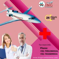 King Air Ambulance Service in Bagdogra provides contemporary medical tools as a heart monitor, suction pipe, and defibrillator, and oxygen cylinder for medical shifting.
More@ https://bit.ly/3dU63m6
