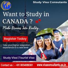 Go and study in Canada for your better living and future.