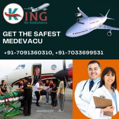 King Air Ambulance Services in Hyderabad is serving the needy 24/7 throughout the year with ICU private medical flights. It can shift OMICRON infected people to the best healthcare point with safety rules.
More@ https://bit.ly/3JHEY4r 
