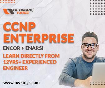 Build your Career in CCNP ( Cisco Certified Network Professional ) Online Training from well-known IT Professional - Network Kings who have years of experience in the IT Industry as well as in training. Cisco Certified Network Professional is a professional-level networking certification issued by Cisco. It is meant for those individuals who have done with the CCNA Certification. CCNP Training Course will provide you with architectural knowledge & understanding of all the skills required in IT. CCNP Enterprise Course will make you understand Routing, Switching, Wireless & all the required Topics Related to Security. 
 
https://www.nwkings.com/courses/ccnp-enterprise/