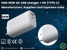 HGD 65W QC USB Charger + PD (Type C) Manufacturers, Suppliers and Exporters In India

QC Charger | mobile charger manufacturers | mobile phone charger manufacturers | cell phone charger manufacturer company | phone charger manufacturers | oem charger suppliers | oem mobile charger manufacturers | usb charger manufacturers | mobile charger manufacturers india | cell phone charger manufacturers india | 1 amp dual usb charger manufacturers | largest charger manufacturer in Delhi | oem wired charger manufacturer in India | fast mobile phone charger manufacturers | 2.4 AMP Dual USB Fast Charger | Dual USB Fast Charger | HGD 65W QC USB Charger | 65W QC USB Charger + PD (Type C) | Type C charger manufacturers

(ABOUT US)- Hong Guang De Technology India Pvt. Ltd. is the leading mobile charger manufacturing unit in India. We deals in usb mobile chargers, USB wall mobile chargers, electeonic adapters, set top box power adapters, double USB mobile chargers, OEM and ODM MOBILE CHARGER MANUFACTURERS. We have more than 10 years experience in research and development. We have professional technology in power field. We are a specialized in the development & production of Intelligent chargers & mobile accessories. For any Enquiry Call HGD India Pvt. Ltd. at Contact Number : +91-9999973612, Email at : Enquiry@hgdindia.com Our site : http://www.hgdindia.com
