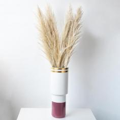 Buy Dried Pampas Grass Beige Large Online India | Home Decor | Whispering Homes

Buy beige large pampas grass online in India. Attractive color palette and glossy ceramic silhouette, presenting this high on style flower vase. Adorning fluorescent plumes of beige pampas, it's a stunning home decor accent. Also, perfect for gifting. 