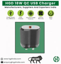 Hong Guang De Technology India Pvt. Ltd. is the leading mobile charger manufacturing unit in India. We deals in usb mobile chargers, USB wall mobile chargers, electeonic adapters, set top box power adapters, double USB mobile chargers, OEM and ODM MOBILE CHARGER MANUFACTURERS. For any Enquiry Call HGD India Pvt. Ltd. at Contact Number : +91-9999973612, Email at : Enquiry@hgdindia.com Our site : http://www.hgdindia.com

#HGDINDIA #Mobilechargermanufacturers #cellphonechargermanufacturers #usbchargermanufacturers #androidchargermanufacturers #phonechargermanufacturers #oemchargersuppliers #oemchargermanufacturers #18WUSBchargermanufacturers