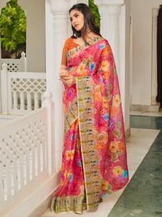 Floral Print Orgenza Saree 

Such is the beauty of roses that inspired the poetess Mirela Athanas to pen down this creation. The romance between women’s wear and roses is a classic. For the days when you need a simple yet gorgeous sari, we have brought you this organza sari with a base of Desert rose shade and covered in roses of all the pretty shades that we know of. 

Organza Sari: https://www.exoticindiaart.com/product/textiles/desert-rose-digital-floral-print-orgenza-saree-with-weaving-border-taa419/

Indian Saris: https://www.exoticindiaart.com/textiles/saris/

Printed Saris: https://www.exoticindiaart.com/textiles/saris/printed/

#indiansaris #saris #sarees #saree #designersaree #designersari #textiles #organzasari #weddingsaree #ethnicwear #womensfashion #fashion #womenswear #womensoutfit #outfit