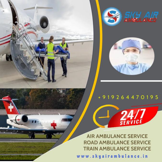 Sky Air Ambulance offers reasonable fare commercial aircraft ambulance with advanced medical facilities to save the patient’s life during the transportation time. We always provide the latest medical tools in Air Ambulance Guwahati.
Web@ http://bit.ly/2UD2yVf