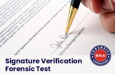 We all read the news daily about signature frauds, and people lose their capital. But Don't worry if you have a mistrust of any forged signature and want to verify it. Contact DNA Forensics Laboratory Pvt. Ltd. we provide the Most accurate and trustable Signature Verification Forensics Test in pan India. Call +91 8010177771 and WhatsApp +91 9213177771 to get more details about the Signature Verification Forensics Test process.
