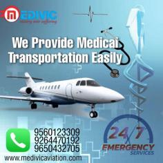 Medivic Aviation Air Ambulance Service in Delhi is always active to move anywhere of an ailing patient with an MD doctor and trained medical crew together with current medical equipment like Cardiac Monitor, Suction Machine, Ventilator, and all hi-tech medical tools for proper monitoring of the patient at the time of relocation.

Website: https://www.medivicaviation.com/