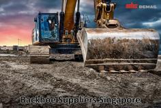 Want to know something about backhoe suppliers in Singapore. A backhoe is a heavy equipment vehicle consisting of a tractor-like unit with a loader-style shovel/bucket at the front and a backhoe at the rear. To find the best backhoe supplier you need to check their services and equipment quality. MHE-DEMAG is a top-notch company offering Tracked Excavators for Sale and Rent. So if you need Tracked Excavator for Rent then you can give us a call to get it.
