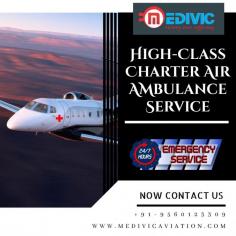 Medivic Aviation renders the most authentic charter Air Ambulance Service in Patna with specialized MD doctors and a well-trained medical squad to observe and supervise patients every single minute condition throughout the transportation where you want.

Website: http://bit.ly/2oYhqmW