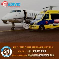Medivic Aviation Air Ambulance in Hyderabad is one of the best air ambulance service providers, to move emergency patient transportation facilities from one city to another. It gives you full advanced ICU and CCU medical aids and an expert medical team with the doctor inside charter aircraft for the patient.

Website: https://www.medivicaviation.com/air-ambulance-service-hyderabad/