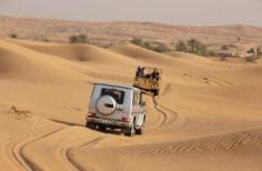 A desert safari: It is a fun idea to go on a desert safari with your family and friends. Until and unless you prefer driving on a rugged terrain, go ahead for a backseat and hold on tightly as an experienced and professional driver whips you around the sand dunes.
visit: https://travelplandubai.com/destination/the-desert/