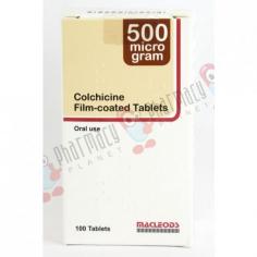 Colchicine is a medicine that you can take to treat your gout symptoms during a gout attack. Order Colchicine Tablets for the Treatment of Gout Attacks Online from Pharmacy Planet in the UK. 