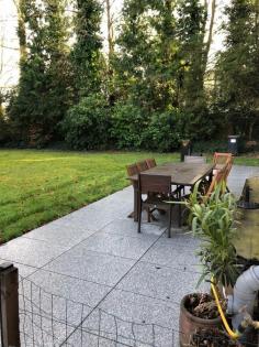 Royale Stones are a leading supplier of silver & black granite paving slabs, patio slabs with a fine grained, flame textured augment the contemporary theme it holds. Granite Paving Slabs can be helpful to give your garden an eye-catching and stylish look, complementing the other elements in the garden.