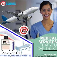 If your critical patient is in-house or clinic and needs a quick and safe transfer through Air Ambulance from Kolkata to Delhi without delay, then call to Medivic Aviation Air Ambulance service provider. We offer Air Ambulance service with highly qualified MD doctors and paramedical staff for the best care of the patient during the shifting time.

Website: http://bit.ly/2GrpbrB