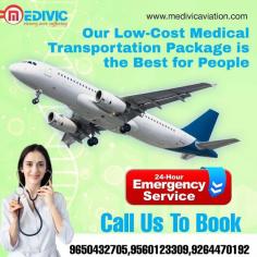 Medivic Aviation Air Ambulance Service in Patna is serving emergency patients for many years and our medical professionals gave their 100% commitment to protecting the lives of critically ill patients at any cost and that is our primary purpose. So now call us and get the best air ambulance service anytime.

Website: http://bit.ly/2oYhqmW
