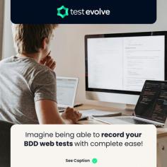 Imagine being able to record your test with complete ease! For the first time in #automation tools, Test Evolve has introduced a true #BDD web app recording capability.
Try Our Demo!

Visit - https://www.testevolve.com/try
#softwaretester #automation #technology #innovation #tech #business #machinelearning #testevolve
