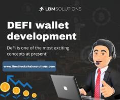 Are you looking for a DeFi wallet development company.....if yes, I will indicate to you the best company? This company is a reliable and result-driven India's most popular DeFi wallet development company. They have provided DeFi wallet solutions and custom development services as per your needs and launched successful DeFi wallet services.


 LBM Blockchain Solutions is known for delivering efficient Decentralized finance development services throughout Mohali. We are a top leading decentralized applications development Company in India. Check out the website to learn more.

Website: https://lbmblockchainsolutions.com/defi