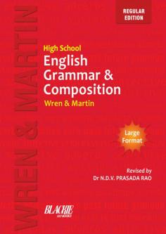 Wren and Martin High School English Grammar Buy Online at Best Price