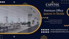 Maasters Capitol Avenue caters to building an excellent impression on visitors and clients that ultimately defines the penchant of any successful business. The developing commercial Project offers,commercial office spaces, IT office spaces in Noida and strata spaces designed to suit the need of contemporary industries of different types &amp; sizes. Maasters Capitol Avenue offers unique, well-designed premium office spaces to create your workplace more exciting, lively and wannabe. Get your business the advantage of prime location, premium amenities and best-in-class services at your workplace. Whether you are a giant corporate house or budding entrepreneur, Maasters Capitol Avenue has space to accommodate all.

For More Details Visit :https://www.capitolavenue.co/
Email : cmr@maastersinfra.com
Contact Number : 8820-800-800