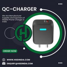 HGD India is a main producer of QC-CHARGER in India.

HGD India has been assembling and providing quality chargers for over a decade. The organization has a large number of items that are intended to address the issues of fluctuated clients. HGD India offers chargers for cell phones, tablets, PCs and other electronic gadgets.

HGD is perhaps of the most dependable maker in India and items are accessible at reasonable costs suit all spending plans.

For any Enquiry Call HGD India Pvt. Ltd. at Contact Number : +91-9999973612 Or Drop a Mail on : Enquiry@hgdindia.com, Our site : https://www.hgdindia.com