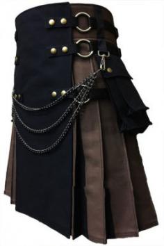 Black Fashion Modern Utility Kilt With Silver Chains
Special Price$60.00 $85.00

Visit : https://scotkiltstore.com/kilt/men-kilts.html