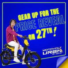 On September 27, Motovolt will launch its new URBN e-bike with the Price Reveal!!!																									