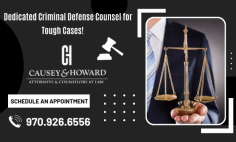 Dedicated Defending Lawyer For Your Case!

Are you facing criminal charges? it is crucial to have effective representation immediately. At Causey & Howard, LLC, our criminal defense lawyer give your case full-time attention, to ensure you are treated fairly under the criminal justice system. Let us put our experience to work so that we can aggressively defend the charges against you. Contact us today!