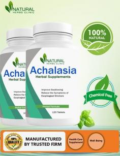 Using Herbal Supplements for Achalasia might be very beneficial to provide relief to the throat infection because these supplements are made with pure herbal ingredients and free from any chemicals.
