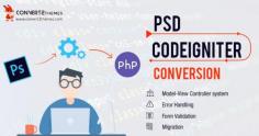 PSD to Codeigniter, PSD to Codeigniter Conversion | Convert2Themes 

Get the best CMS integrated for your website with our PSD to Codeigniter Conversion and PSD to Codeigniter Theme Development Service. Free Support and Installation.
https://www.convert2themes.com/psdtocodeigniter/