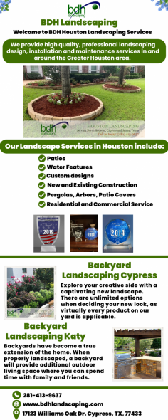 Expert Copperfield Place Landscaper | BDH Landscaping

BDH Landscaping is proud to bring you the most comprehensive array of professional landscape design, installation, and management services in Copperfield place. We pride ourselves on providing high-quality services and quality in our landscaping business. Our Copperfield Landscaper has yards of experience in the landscaping business. To know more details about Copperfield Landscaping, Call us at 281-413-9637 today to discuss your requirements or email them at info@bdhlandscaping.com.