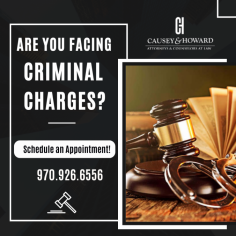 Get Started On Your Criminal Defense Today

Looking for criminal lawyers? Causey & Howard, LLC strategically advocates to protect your rights and pursue the best possible outcome. Our goal is to fearlessly defend the accused and protect their innocence. We offers the knowledge you need to make the best decisions in challenging times. Your rights will always be vigorously defended. Schedule an appointment today!