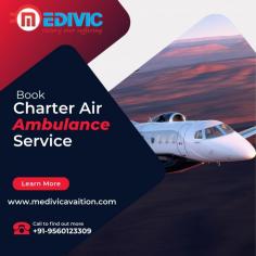 Medivic Aviation Air Ambulance Services in Varanasi is rendering outstanding medical assistance at the time of shift of the critical patient. It confers hi-tech ICU charter aircraft and commercial flights under a well-expert medical squad and MD doctor for proper cure of the patient during the moving time.

Website: https://bit.ly/2LxHooq