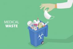 How is medical waste causing environmental and public health concerns