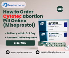 In order to perform medical abortion, a medication called Cytolog is utilized. It includes the important Drug misoprostol. Cytotec has a few side effects, including nausea, vomiting, headache, weakness, and dizziness. When having an abortion up to 9 weeks into a pregnancy, you can Buy Cytolog online from Buyabortionrx. https://www.buyabortionrx.com/cytolog
