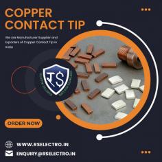 Copper contact tips are made of copper and are used in a wide variety of applications. The tip is usually shaped like a cone with a point, but it can also be shaped like a ball or a ring.

The copper contact tip is used to make contact with the surface being worked on, such as wood or metal. They are often used by jewelers, woodworkers and other craftsmen to perform tasks such as soldering, brazing, welding and polishing.

We Are Manufacturer Supplier and Exporters of Copper Contact Tip in India.

For More Details Visit : https://rselectro.in/

For any Enquiry Call Rs Electro Alloys Private Limited at Contact Number : +91 9999973612, For Sales Enquiry Email at : enquiry@rselectro.in