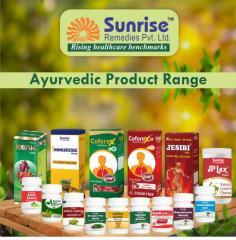 Sunrise Remedies is Ayurvedic Medicine Manufacturing Company In India with high-quality herbal products. We have OTC Products, Classical Products, and Patent and Proprietary Products. Our company is ISO, GMP, WHO, certified company. For more detail please take a look at sunriseremedies.in