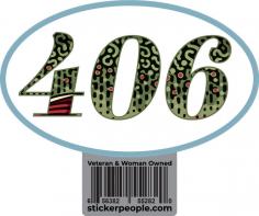 406 Montana Fish Skin- Sticker People

Montana 406 Area Code with Fish Skin Numbers Super high-quality sticker. 6 mils of super thick vinyl. Additional 2.5 mils of clear lamination. Great scratch, weather, and water resistance. Tear away UPC already attached. Veteran owned. Woman owned. Made in the USA.

https://www.stickerpeople.com/collections/all/products/406-fish-skin

$3.00