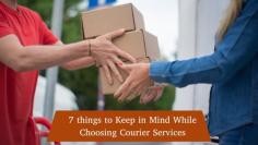 If you are looking for #samedaydeliverycourierservice near me then you need to know these things that help you in choosing the best one.