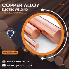 Copper alloy electro-welding is a process that is used to join copper alloys to copper. It is a process in which a copper alloy, usually brass, and copper are joined together by an electric arc. This joining process can be done with or without the use of filler metal.

The advantages of using this type of welding are that it provides good corrosion resistance, high strength, and good electrical conductivity. The disadvantages are that it cannot be done on thin materials and can only be done with materials that have similar melting points.

We Are Manufacturer Supplier and Exporters of Copper Alloy Electro Welding Trimetal Contacts in India.

For More Details Visit : https://rselectro.in/

For any Enquiry Call Rs Electro Alloys Private Limited at Contact Number : +91 9999973612, For Sales Enquiry Email at : enquiry@rselectro.in