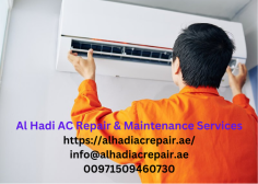 Al Hadi AC Repair & Maintenance Services provides AC Cleaning,  AC Gas Refilling, AC Maintenance, Split AC Repairing, AC Advanced Piping Services, AC Mounting and dismounting, Hygienic Ductless Cleaning, and Emergency AC repairing Services in Sharjah and Dubai. For more details about AC Repair Services In Dubai, AC Repair Services In Sharjah, AC Installation Services In Dubai, and other AC services, feel free to contact us or visit our website https://www.alhadiacrepair.ae/service/ac-installation-dubai/