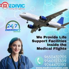 Medivic Aviation is most popular air ambulance service in Bhopal. We provide bed to bed shifting so that the patient does not have any kind of problem. If you thinking to book air ambulance then contact us. 
Visit us@ bit.ly/2kzSekL
