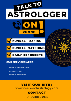Do you need solution to your problem on call! You want your life problems to get end up soon! You do not waste your time on fake astrologers! Leave all such kin of the problems behind because I am astrologer Ravi K. Shastri ji that is famous for helping people. Any person can simply talk to astrologer on phone. If you need solution to your problem, then simply contact me at +91-9988809986.