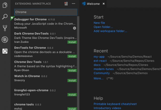 With Sencha, we are going to discuss about how to debug javascript. You will notice that Chrome tells us that a breakpoint has been hit in VSCode and provides us with minimal controls to step through our code. Switching back to VSCode is where the magic begins. Get to know more about vscode how to debug javascript visit our website - https://www.sencha.com/blog/debugging-ext-js-applications-using-visual-studio-code-and-google-chrome/
