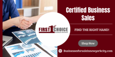 Position Your Business For Sale

First Choice Business Brokers New York City has worked with a vast range of business types and owners and helps to sell your business with market price analysis. For more information, visit our website.