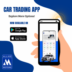 Get User-Friendly Mobile Application

We are the first car trading app targeted to digital users giving them a global car trading experience. Choose from a vast selection of new, luxury, and preowned cars from premium manufacturers that can happen with a touch of fingertips on your latest mobile device. Send us an email at info@alliedmotors.com for more details.
