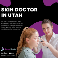 For patients with skin, hair, or nail conditions, the symptoms of their illness can be painful and embarrassing. At the Utah Valley Derm Specialty Clinic, we help our patients manage their symptoms by providing compassionate treatment from our physicians. Our goal is to help them live healthy, happy lives. We have dermatologists who understand that skin conditions can cause a significant emotional burden and pain and discomfort, so they work diligently to develop treatment plans. Call us at (801) 429-8000. Visit https://reverehealth.com/specialty/dermatology/