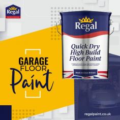 RegalPaint provides the best quality garage floor paint at a reasonable price. Our garage floor paints come in a wide range of color option. It is durable hard-wearing and reliable. You can also use it smoothly on areas that receive heavy traffic from vehicles such as professional garages. If you have any query, please call us: 01782 550733.
Visit our shop: https://regalpaint.co.uk/floor-paint/garage-floor-paint/
